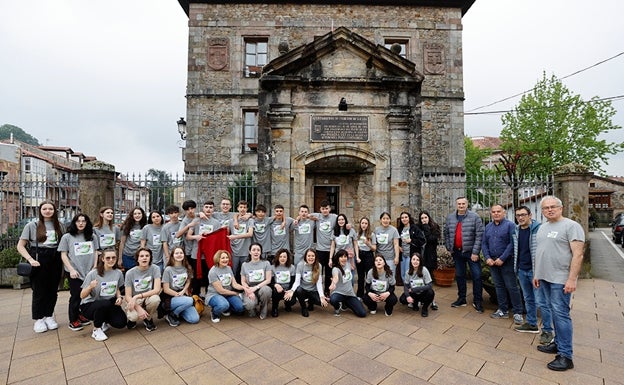 Cabezón recibe a los alumnos europeos del programa Erasmus+