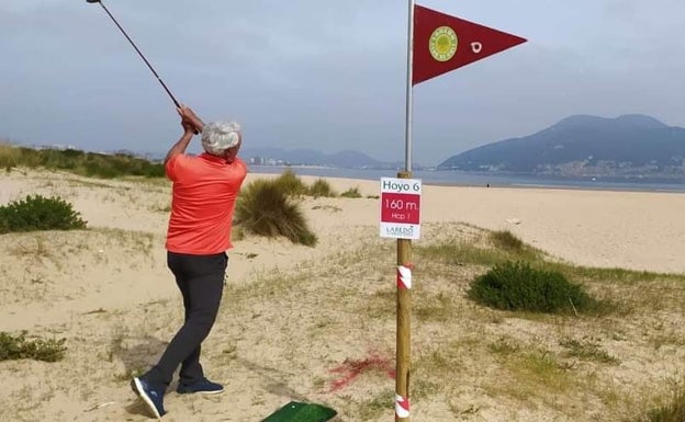 Espectacular matinal de Golf en la Playa Salvé