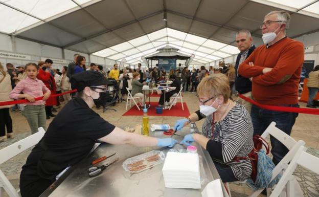 La Feria de la Anchoa de Santoña recibió a más de 9.000 visitantes