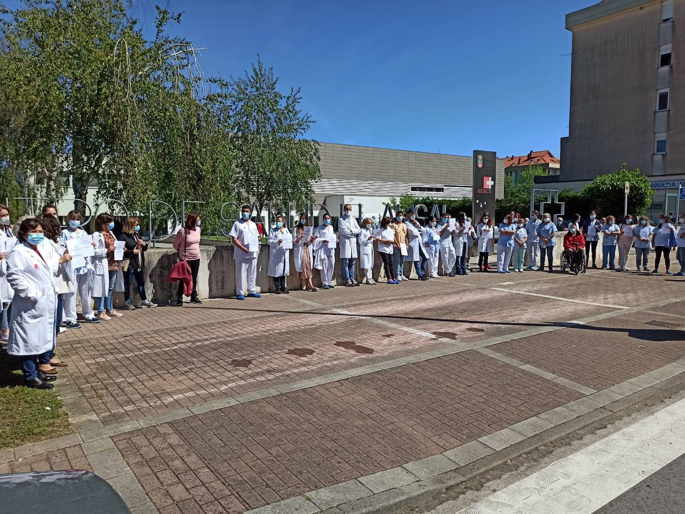 Concentraciones de protesta en todos los centros de salud