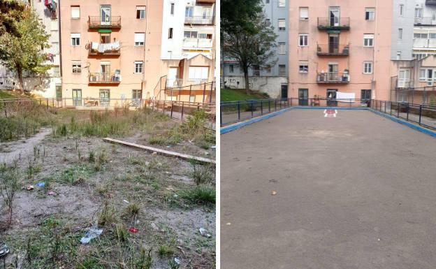 Entra en funcionamiento la bolera rehabilitada en La Atalaya