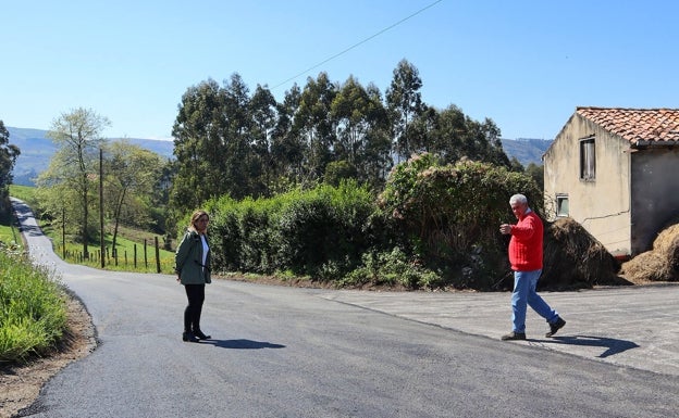 Solórzano finaliza la mejora de las carreteras de Garzón, Helguera y Albergue