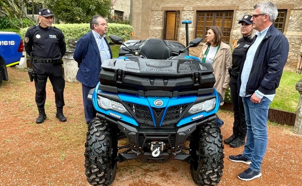 La Policía Local de Noja incorpora un quad para reforzar su labores de patrulla