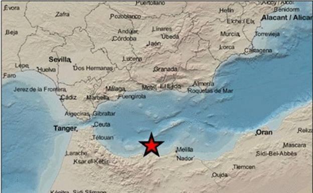 Un terremoto registrado en el Mar de Alborán se deja sentir en Málaga