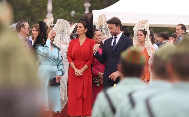 María José Suárez jura bandera en Sevilla