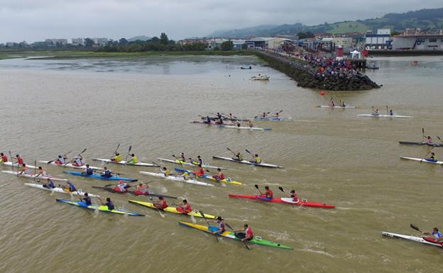 La XXII Travesía Nacional de Piragüismo Villa de Colindres se disputará el próximo 5 de junio