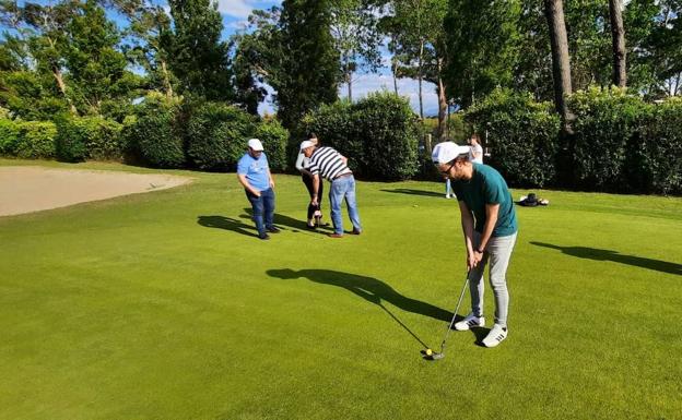 Golf a ciegas en Mataleñas