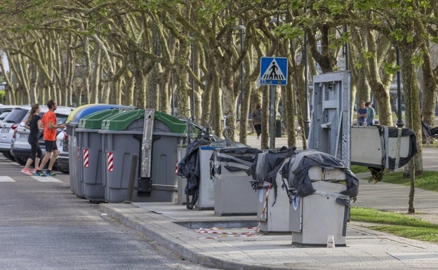 Los contenedores soterrados de Santander seguirán precintados a la espera de los resultados de la auditoría