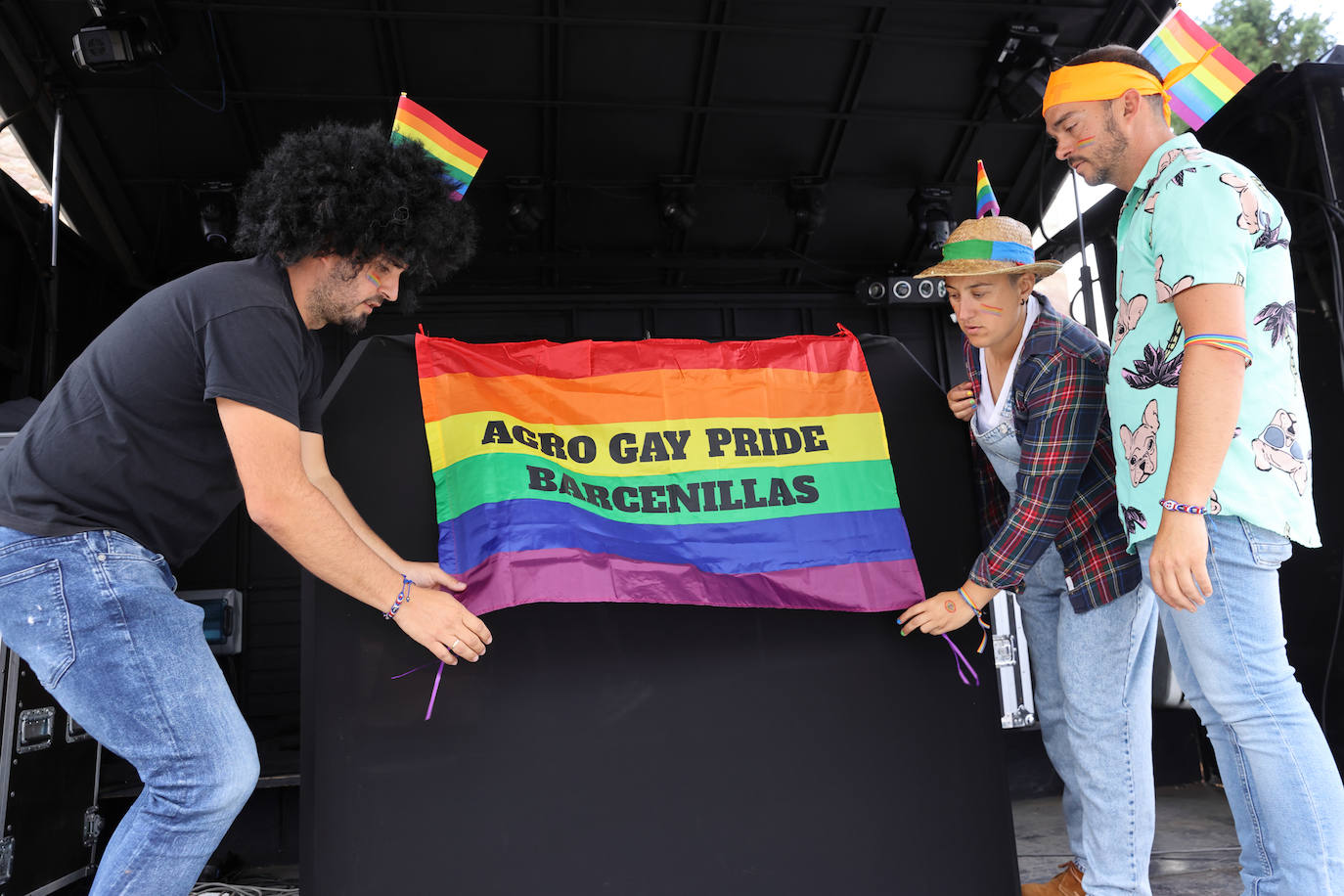 El Agro-Gay Pride de Barcenillas, en imágenes