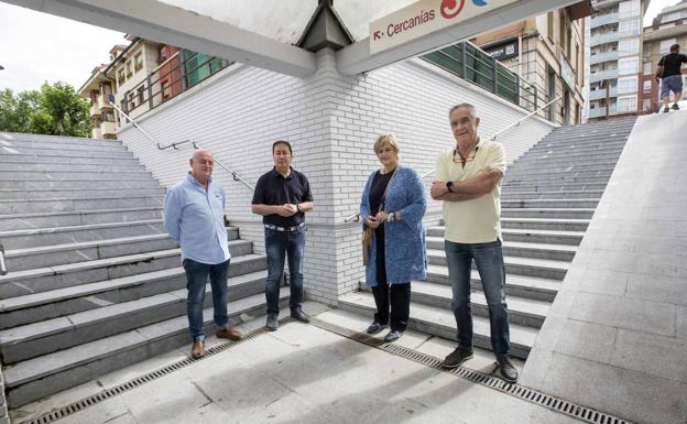 Camargo renueva el tercer paso soterrado de Renfe en Maliaño