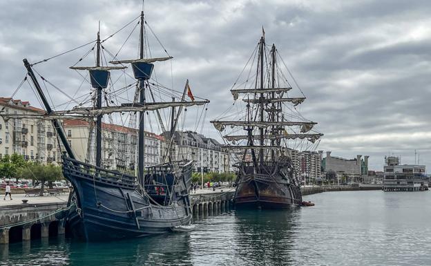 El Galeón Andalucía y la Nao Victoria, dos navíos con mucha historia