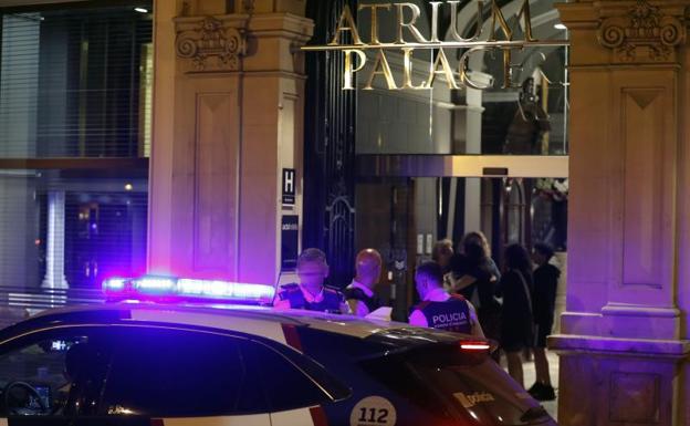 Secuestro de película en un hotel de Barcelona