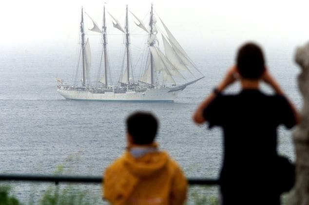 El buque escuela Juan Sebastián Elcano regresa a Santander