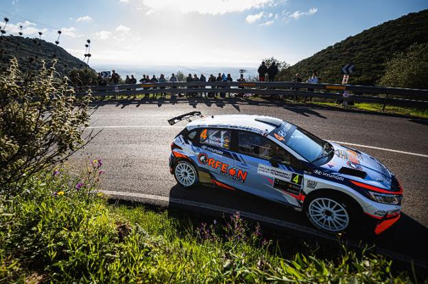 Surhayen Pernía, entre los favoritos en el Rally de Orense