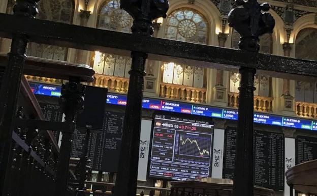 El Ibex sufre su tercera caída consecutiva con el lastre de la banca