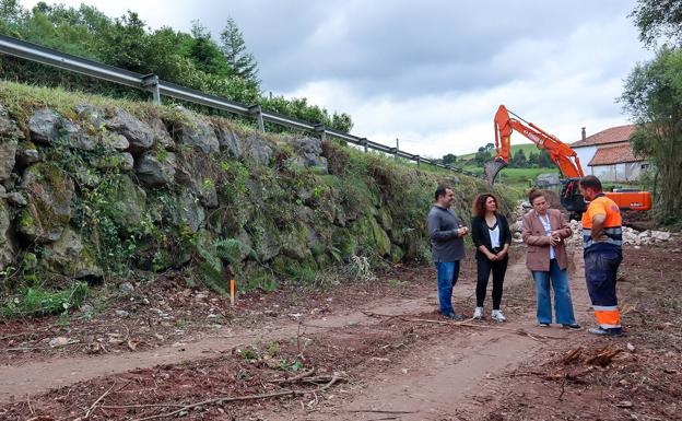 Comienzan las obras del paseo peatonal que unirá Comillas y Ruiseñada