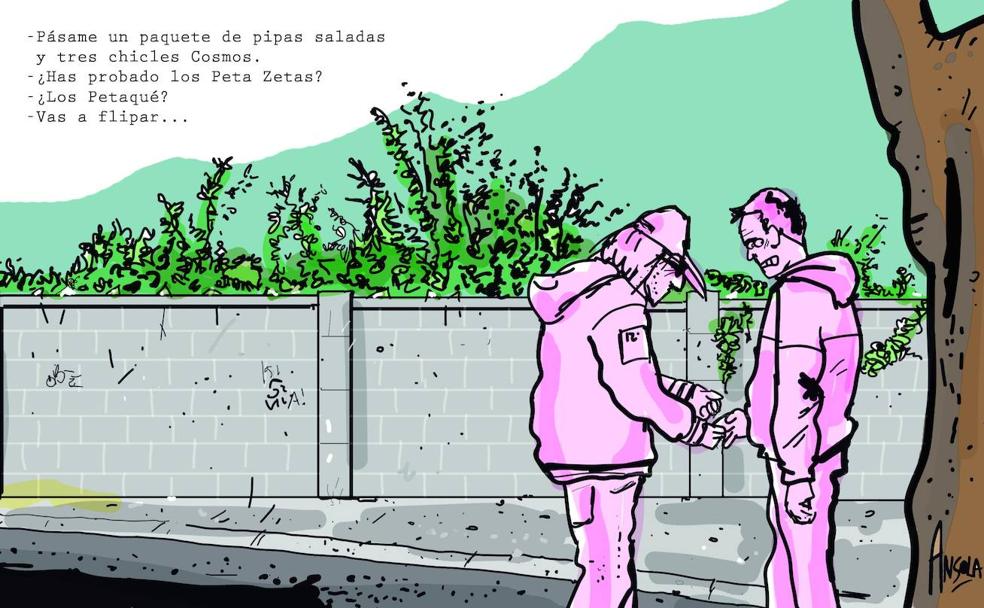 El chicle Cosmos tiene droga