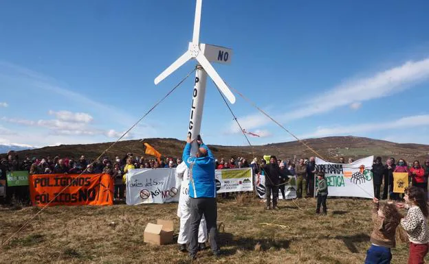 Los ecologistas presentan otro recurso contra el parque eólico de El Escudo