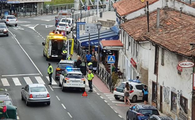 Nuevo atropello en el paso de peatones de La Asturiana en Unquera