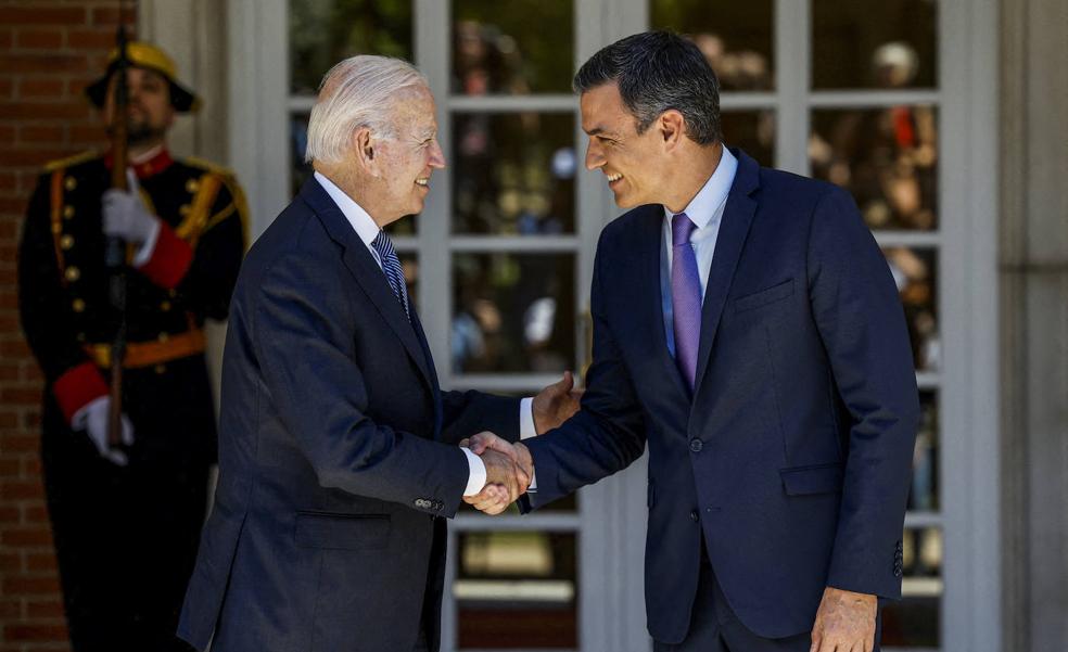 Directo | Biden se reúne con Sánchez tras ser recibido por el Rey