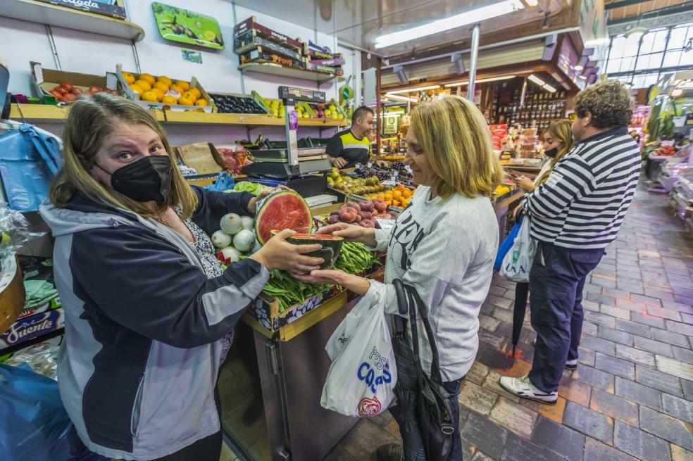 Una sandía, trece euros