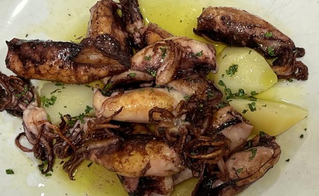 Selecto picoteo, antesala de pescados y mariscos en La Mayor