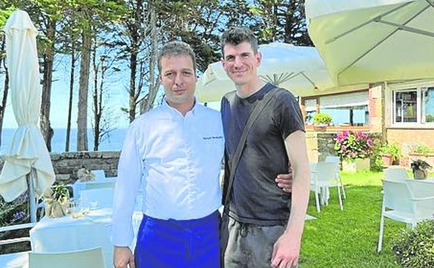 Escenario de fantasía para una cocina excelsa en el restaurante El Remedio de Ruiloba
