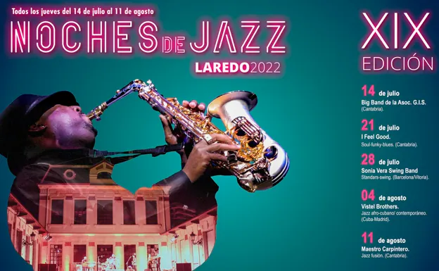 ‘Las Noches de Jazz’ regresan con cinco conciertos