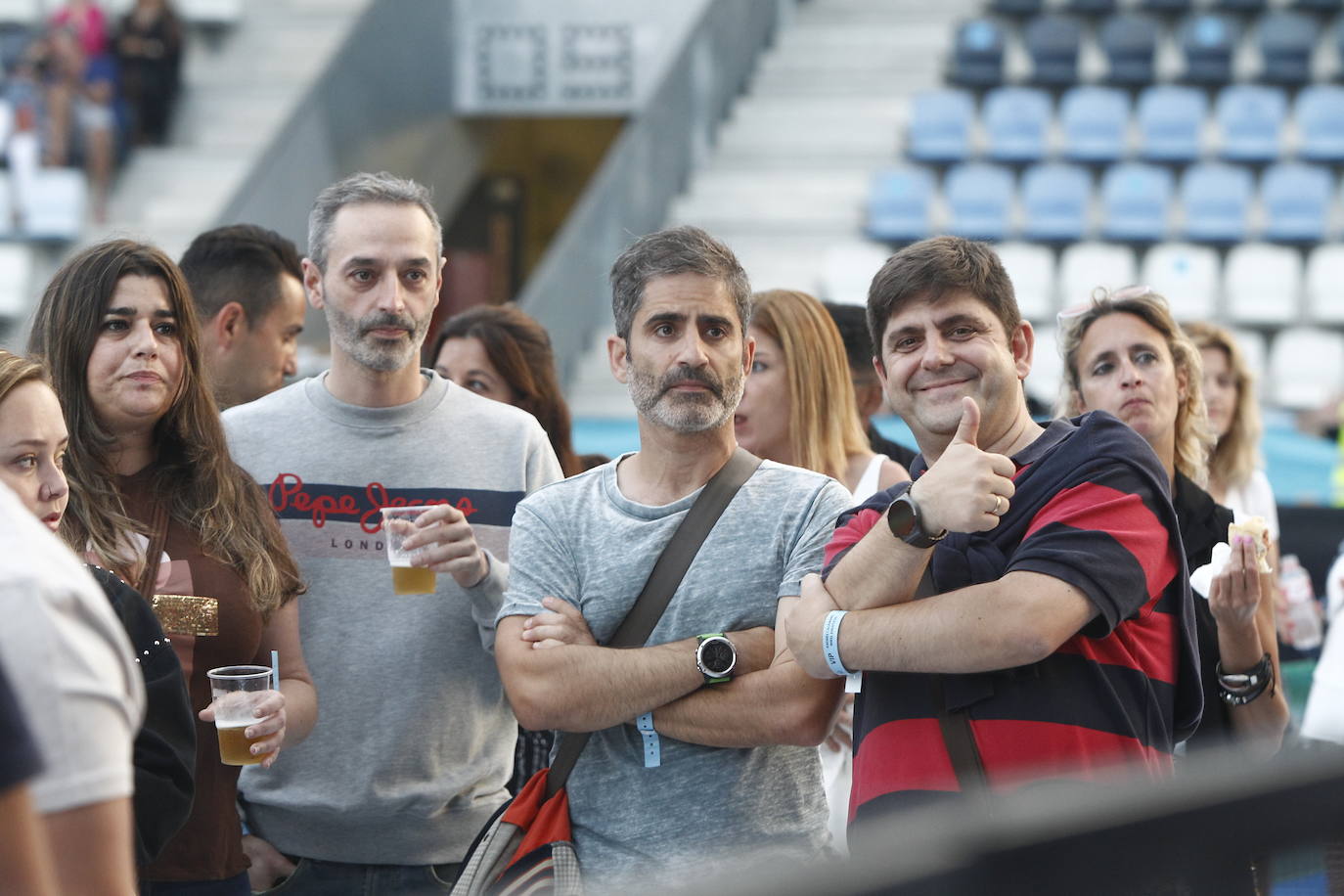 El concierto de Calamaro y Erentxun en El Malecón, en imágenes