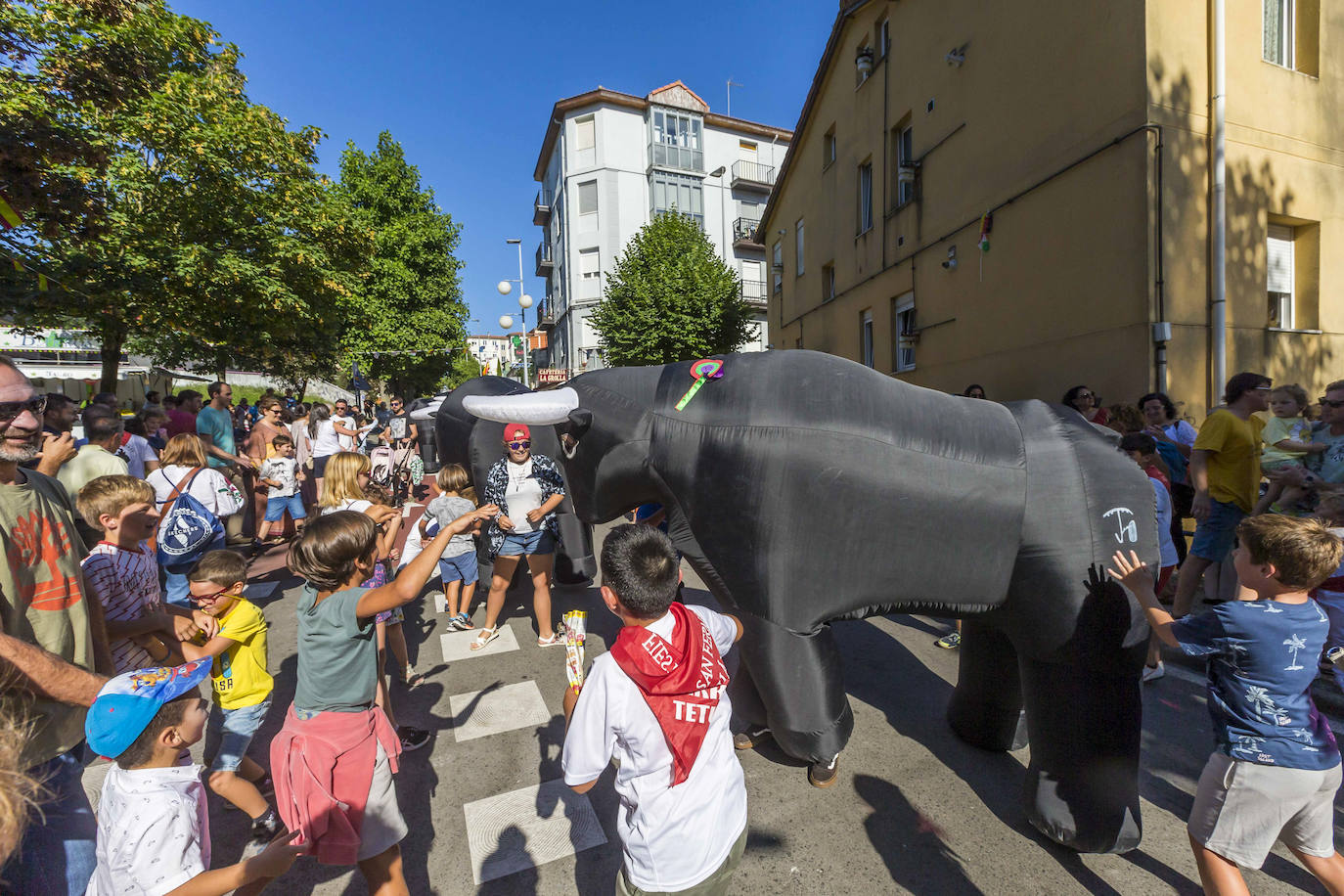 Así son los encierros de Tetuán