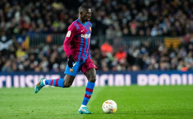 Dembélé ya ejerce como jugador del Barça