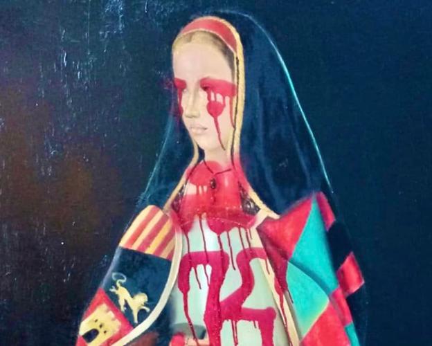 Indignación por las últimas pintadas contra el patrimonio laredano