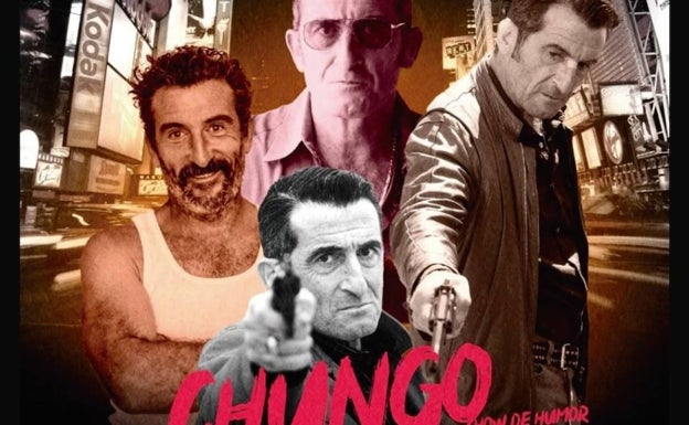 El actor Luis Zahera se pone 'Chungo' esta noche en el Palacio de Albaicín de Noja