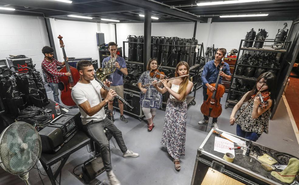 Una partitura cultural de jóvenes talentos