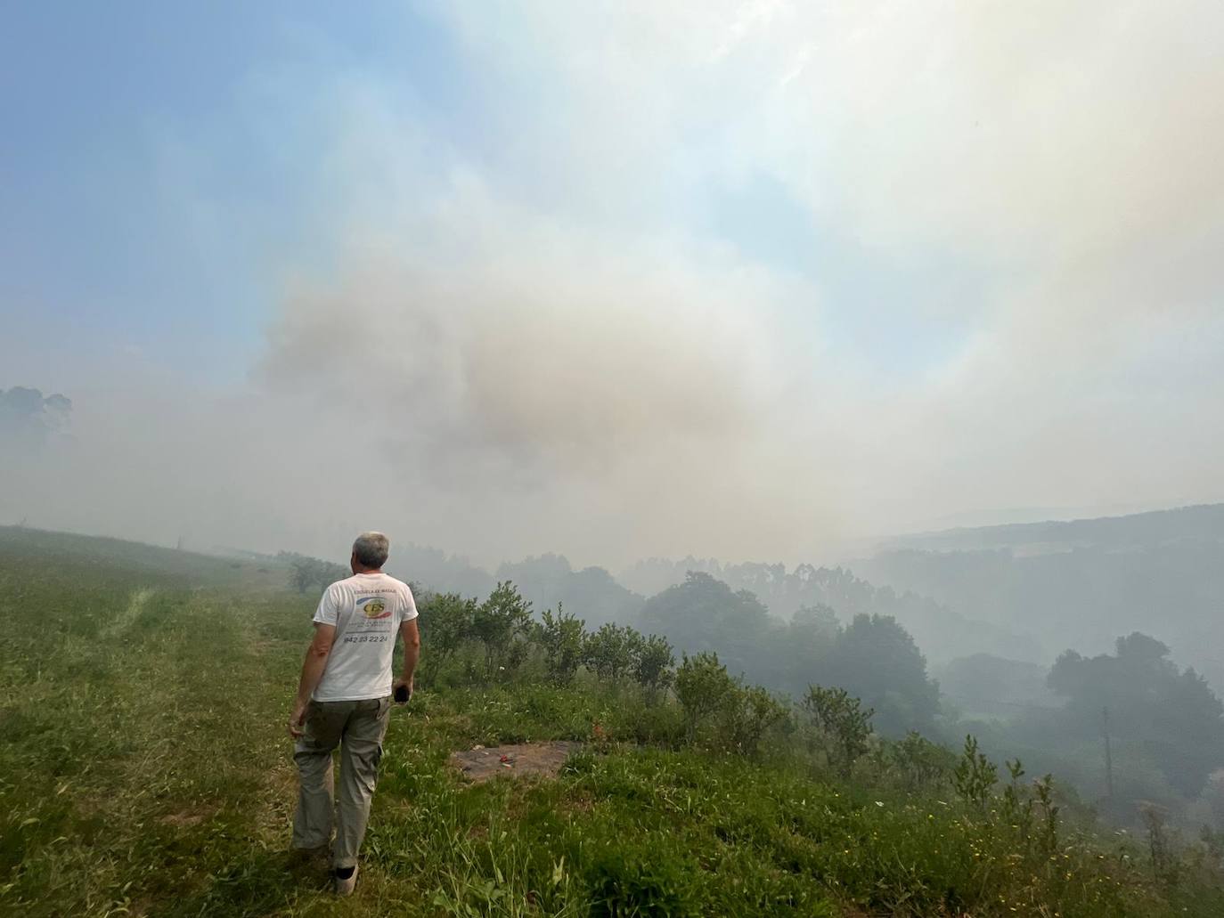 La ola de calor deja el primer incendio intencionado