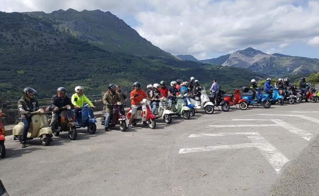 Una original concentración de Vespas dará inicio a las fiestas de Riva