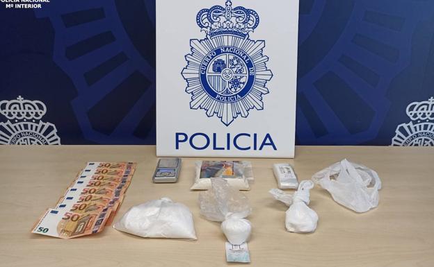 Erradicado un punto de venta de cocaína en las calles Marqués de la Hermida y Castilla