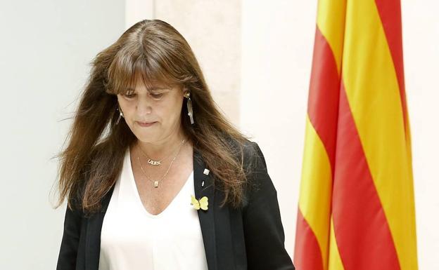 La apertura de juicio a Borràs deja en el aire su cargo de presidenta del Parlament