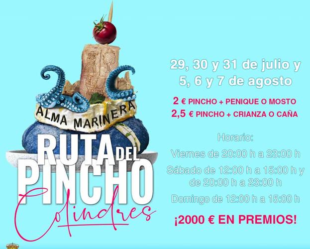 La Ruta del Pincho de Colindres arranca este viernes, día 29