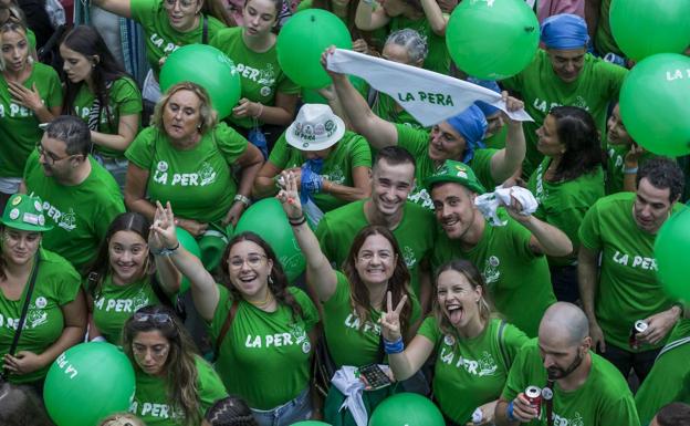 El papel solidario y protagonista de las peñas