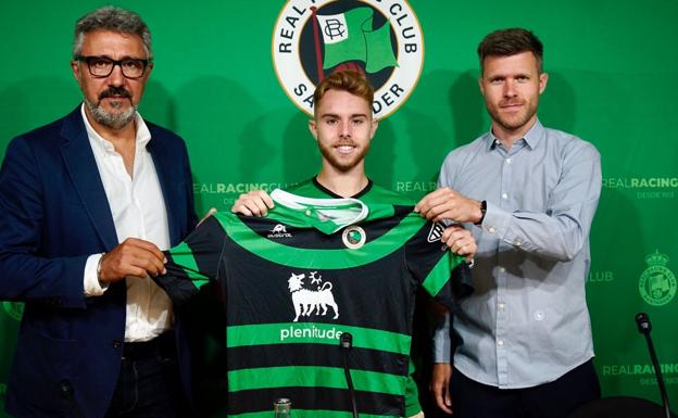 Peque: «Quiero ayudar al Racing en todo lo que pueda»
