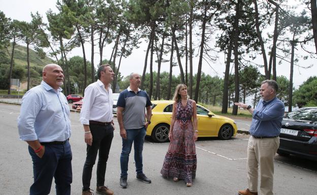 Un nuevo aparcamiento de unas 40 plazas para La Arnía