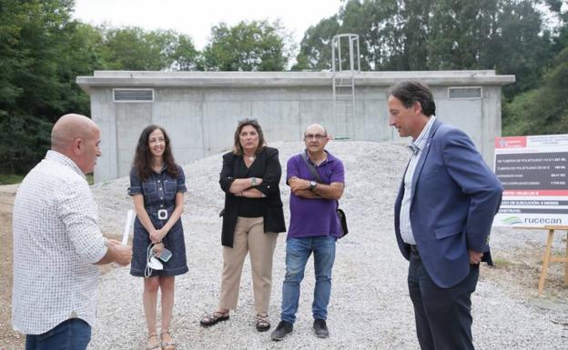 Nuevo depósito de agua en Cartes para mejorar el abastecimiento de Sierra Elsa, Mijarojos y La Barquera