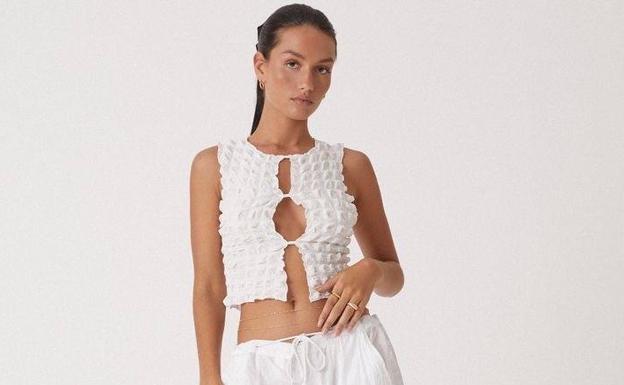 Nueva tendencia a la vista: 'tops bubble cut-out'