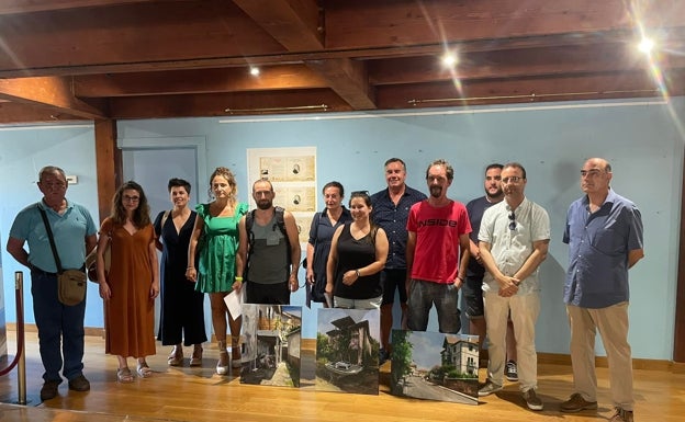 Iker Mugarra se llevó el primer premio en el XXII Concurso de Pintura al Aire Libre de Limpias