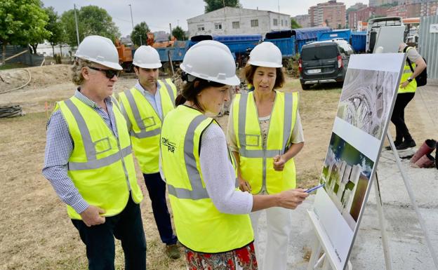 Las obras del centro empresarial de La Albericia concluirán a finales de 2023