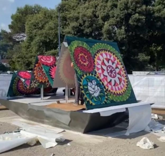 Polémica en Laredo por el Monumento a la Batalla de Flores