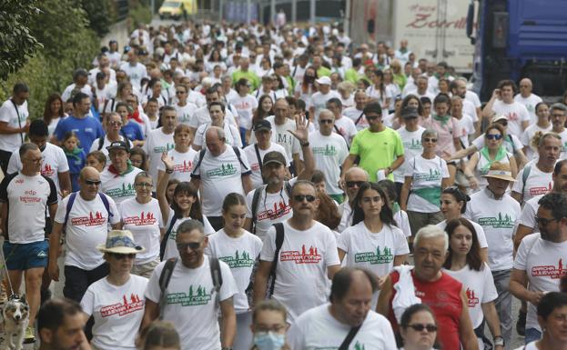 Una marea blanca invadió de nuevo el Bulevar Ronda