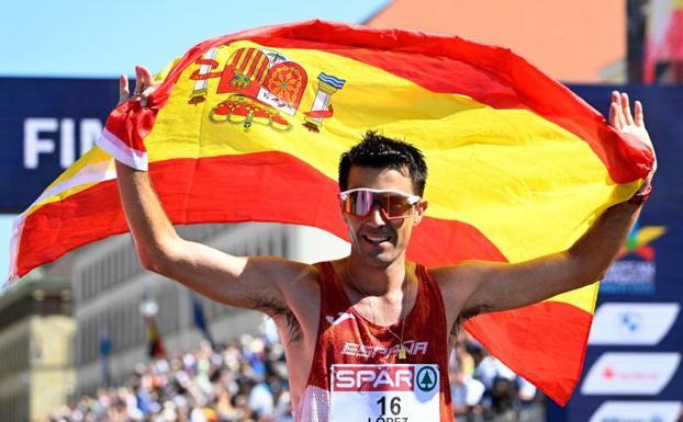 España brilla en los 35 kilómetros marcha con dos nuevas medallas