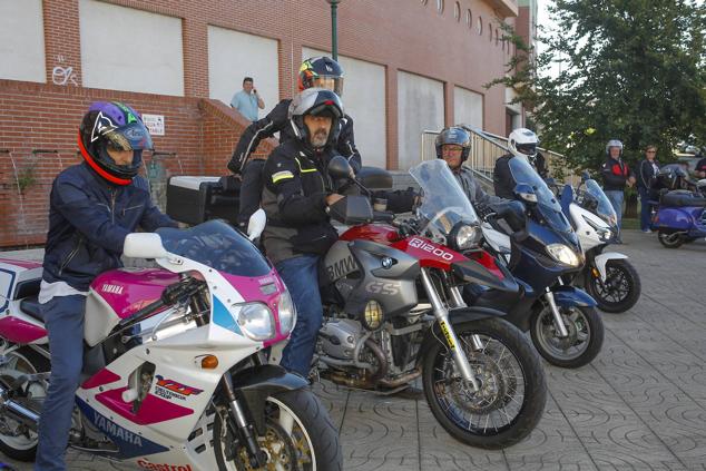 Las motos, también protagonistas durante La Patrona